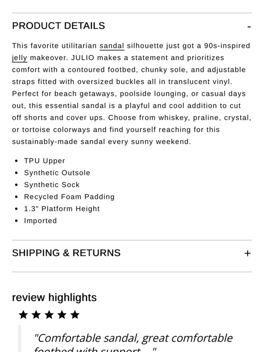NEW IN BOX: Dolce Vita Julio Sandals, Praline Vinyl Double-Buckle Slide Sandals - Picture 11 of 11